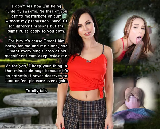 She's tough but fair.