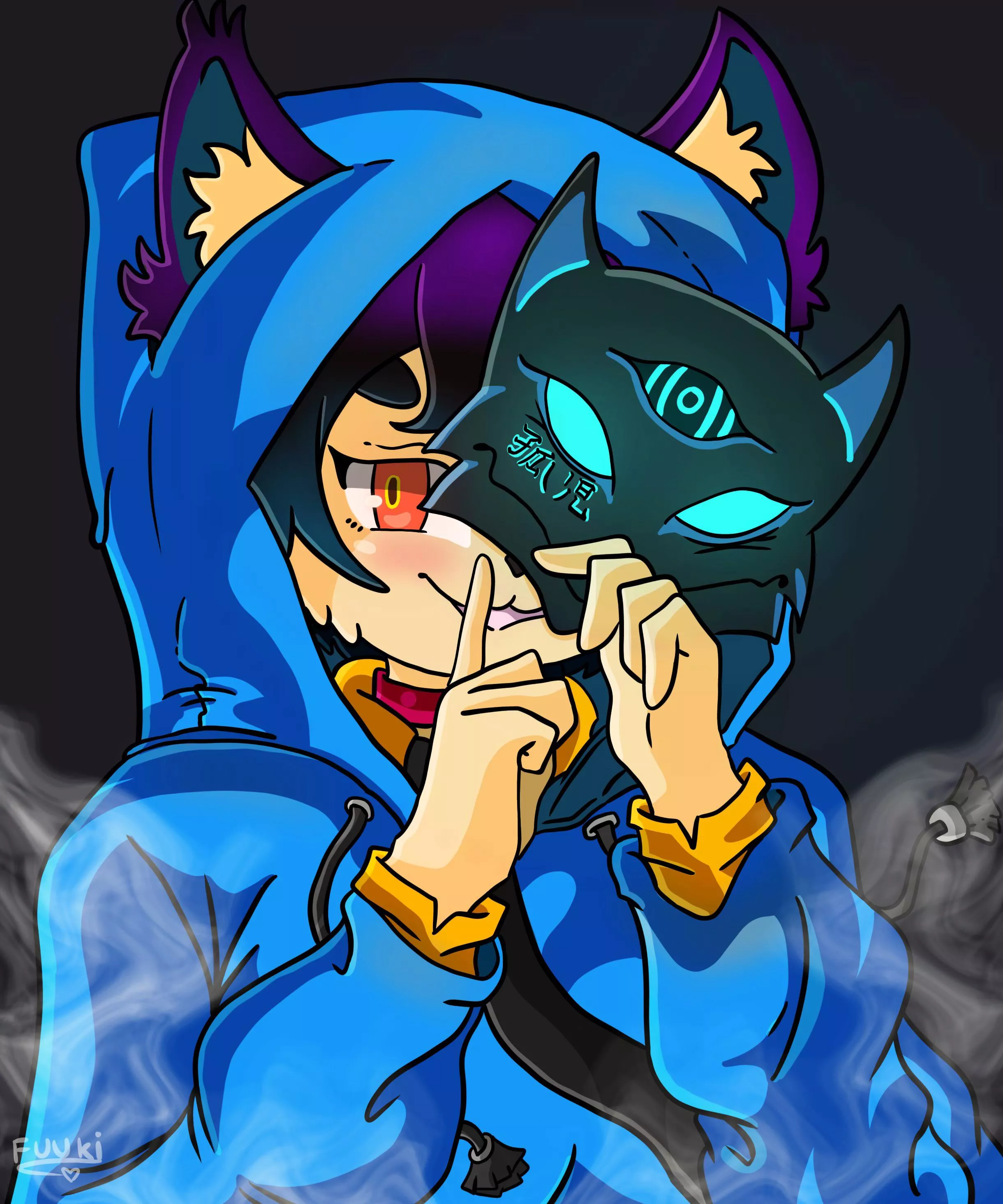 Shhh not even a whisper~ (Fuuki).