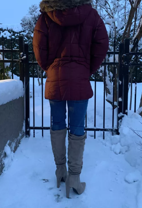 Snow is here, it’s boots season!