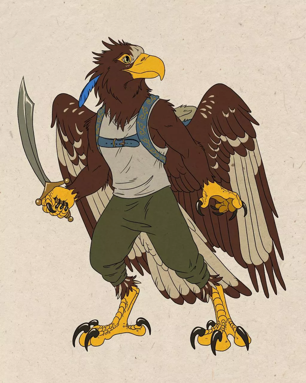 Steller's Sea Eagle Aarakocra