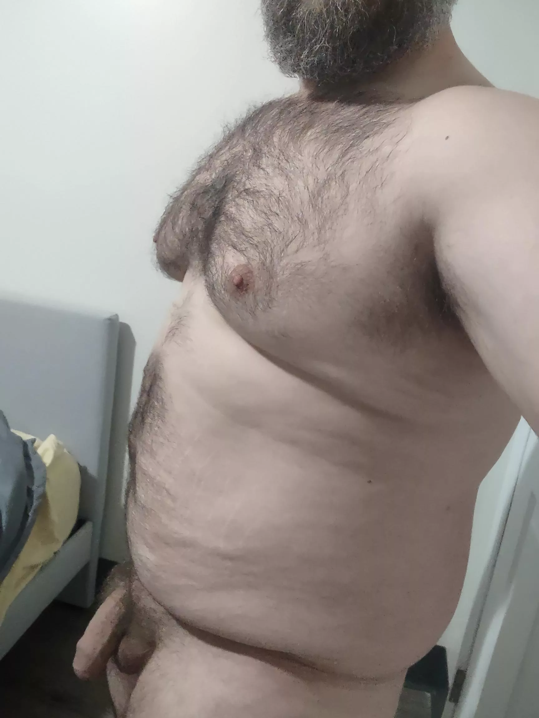 the best part about being done work is ditching the clothes lol