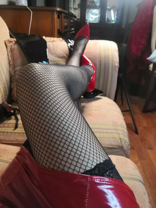 The sexiest fishnet tights