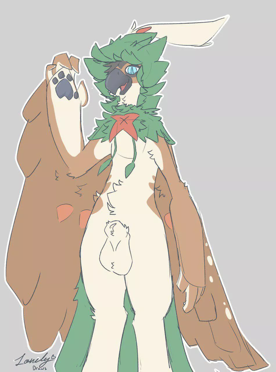 Thinking of making this guy into a comic or animation or smthn. Thoughts? (M)