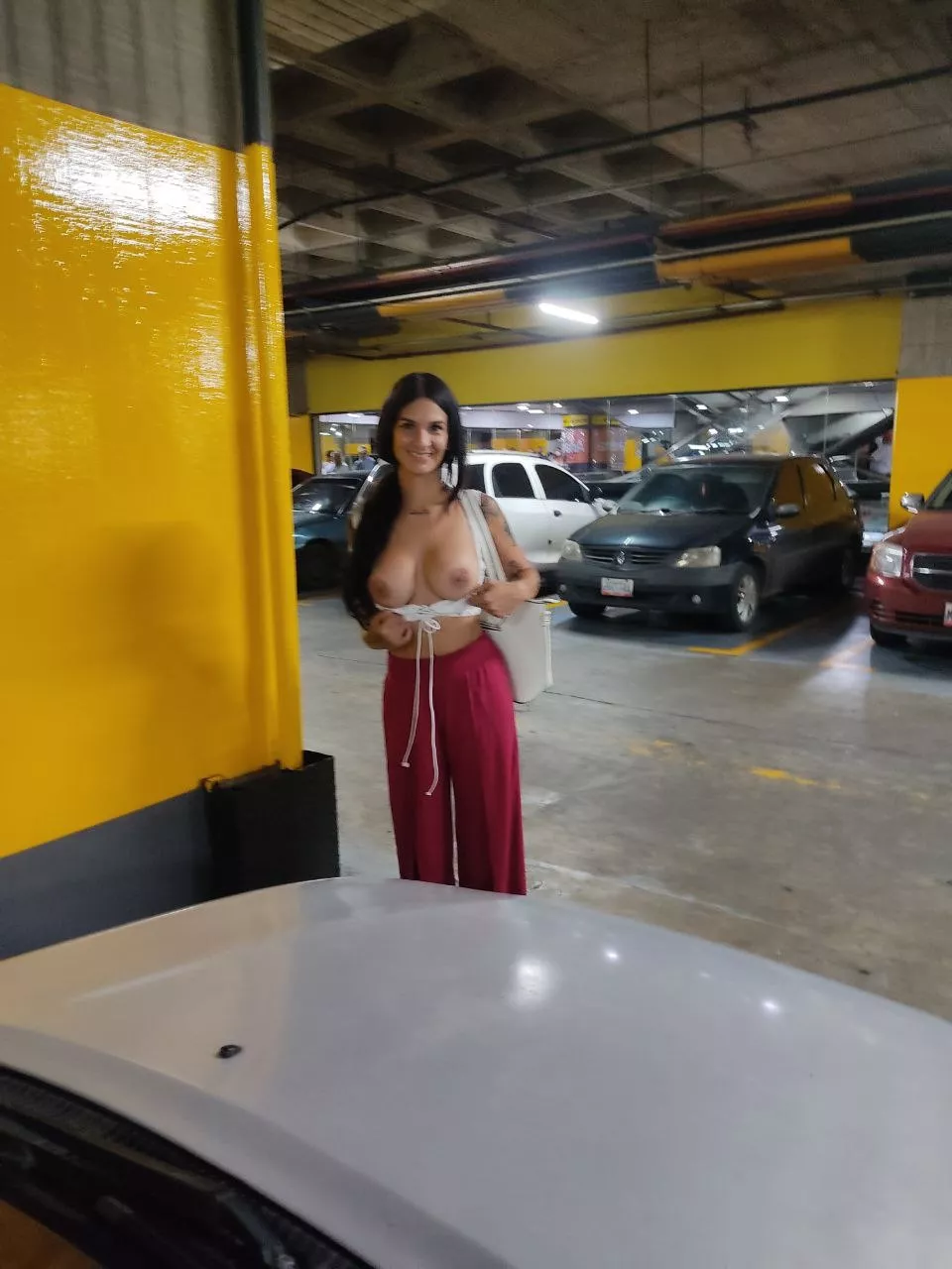 Waiting for someone to catch me in the parking lot ;)