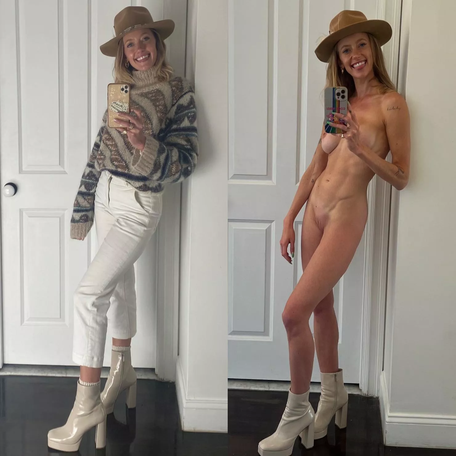 What I look like under all these layers