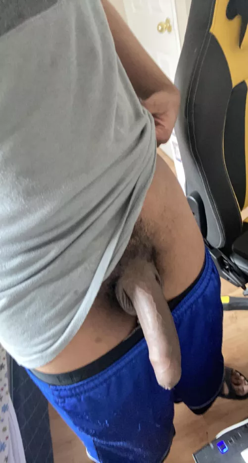 What would you do if you walked in on me