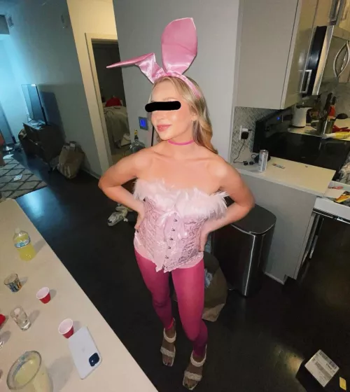 Who wants to catch this bunny