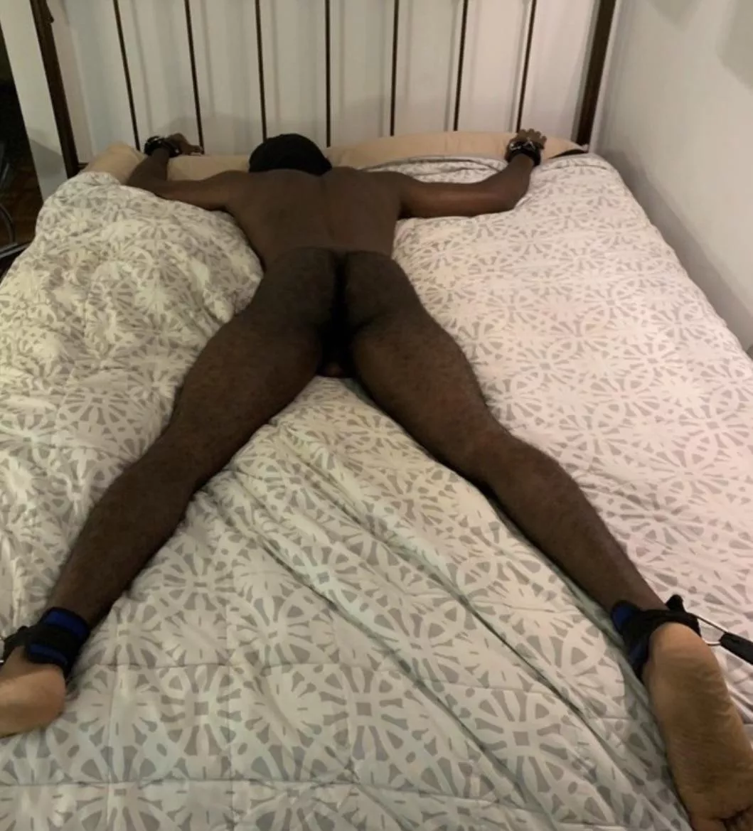 Why are lees SO MUCH more ticklish tied face down? My newest victim can attest 😈