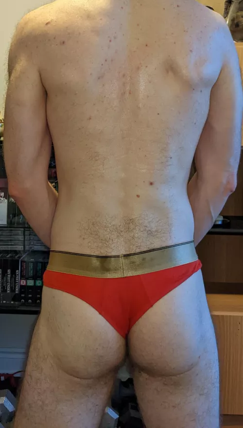 Yes, I worked out in this thong 😈