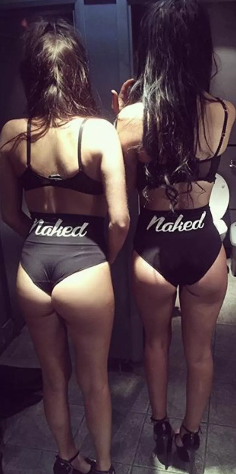 You see these sluts in the toilet waiting for you, what are you doing first?