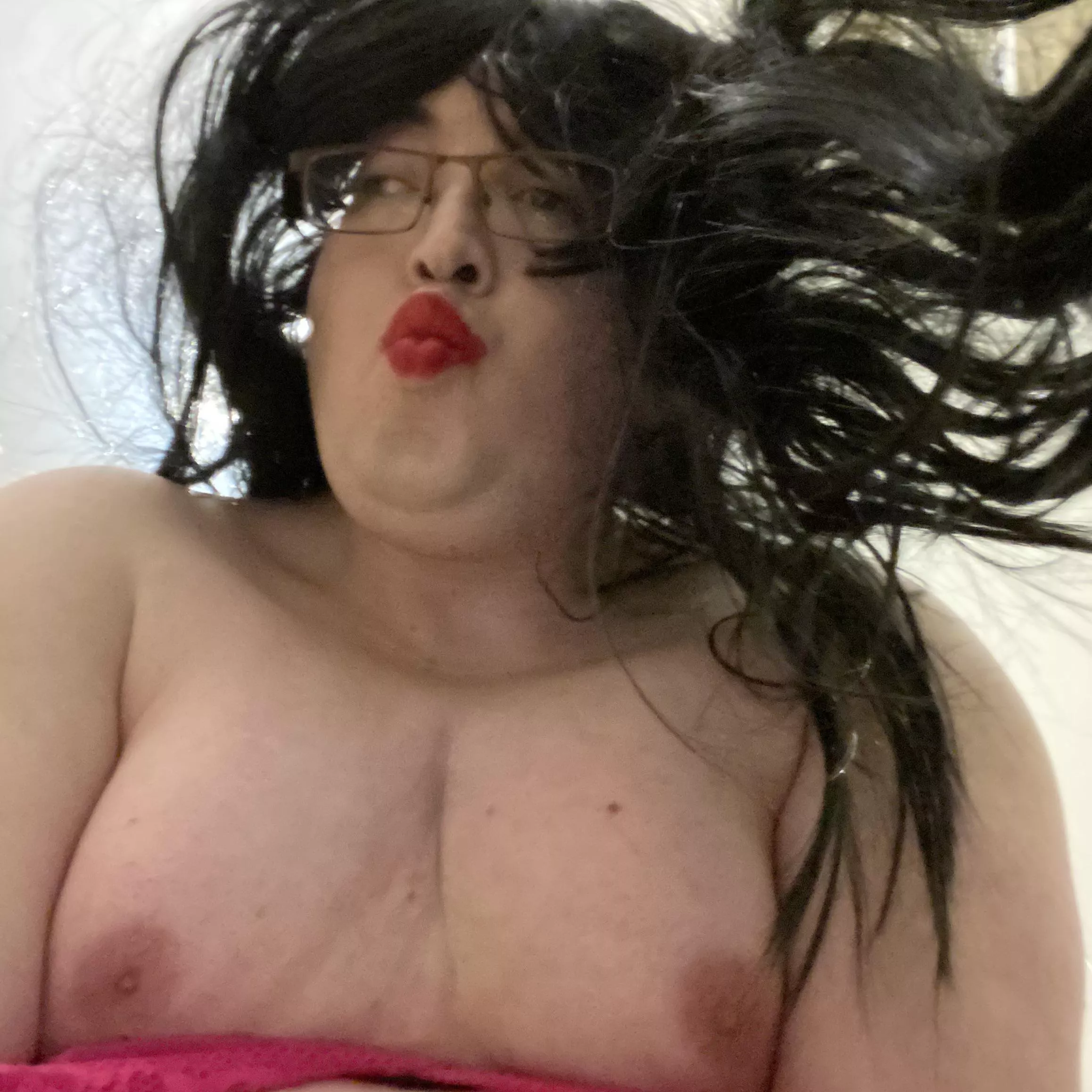 Your view of me on top of you