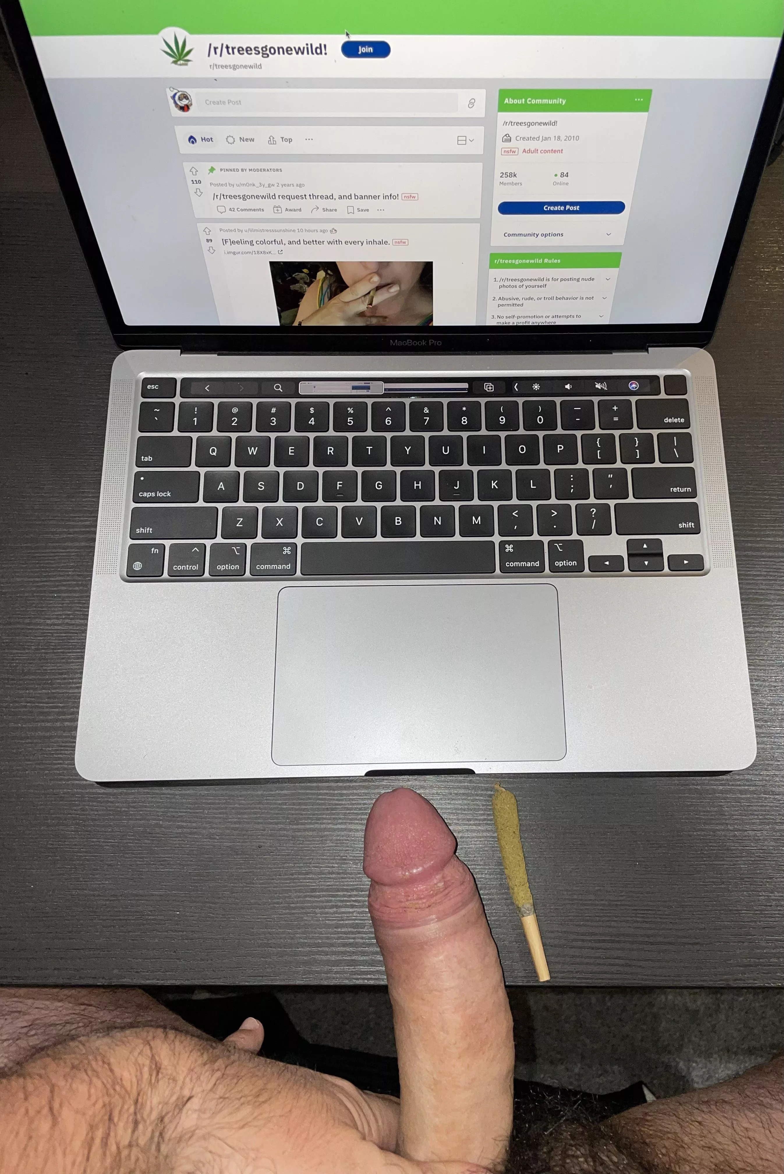 About to smoke this 1g infused joint and spend (m)y afternoon in nsfw Reddit