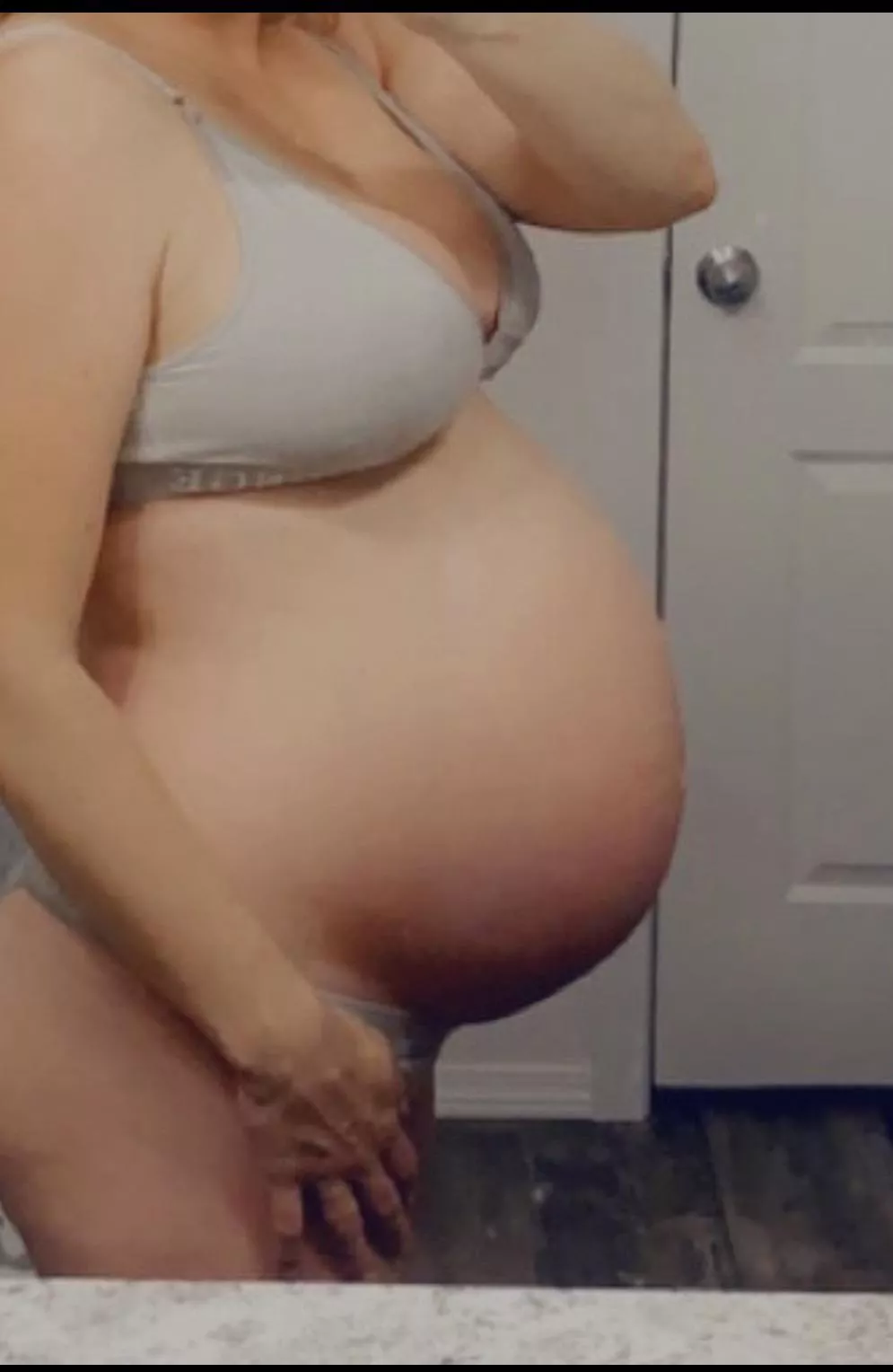 At my biggest 😬😍