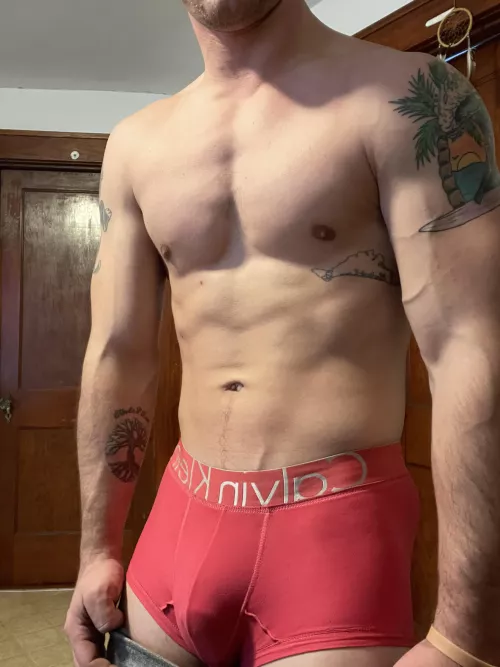 Bulging in my favorite Calvin’s