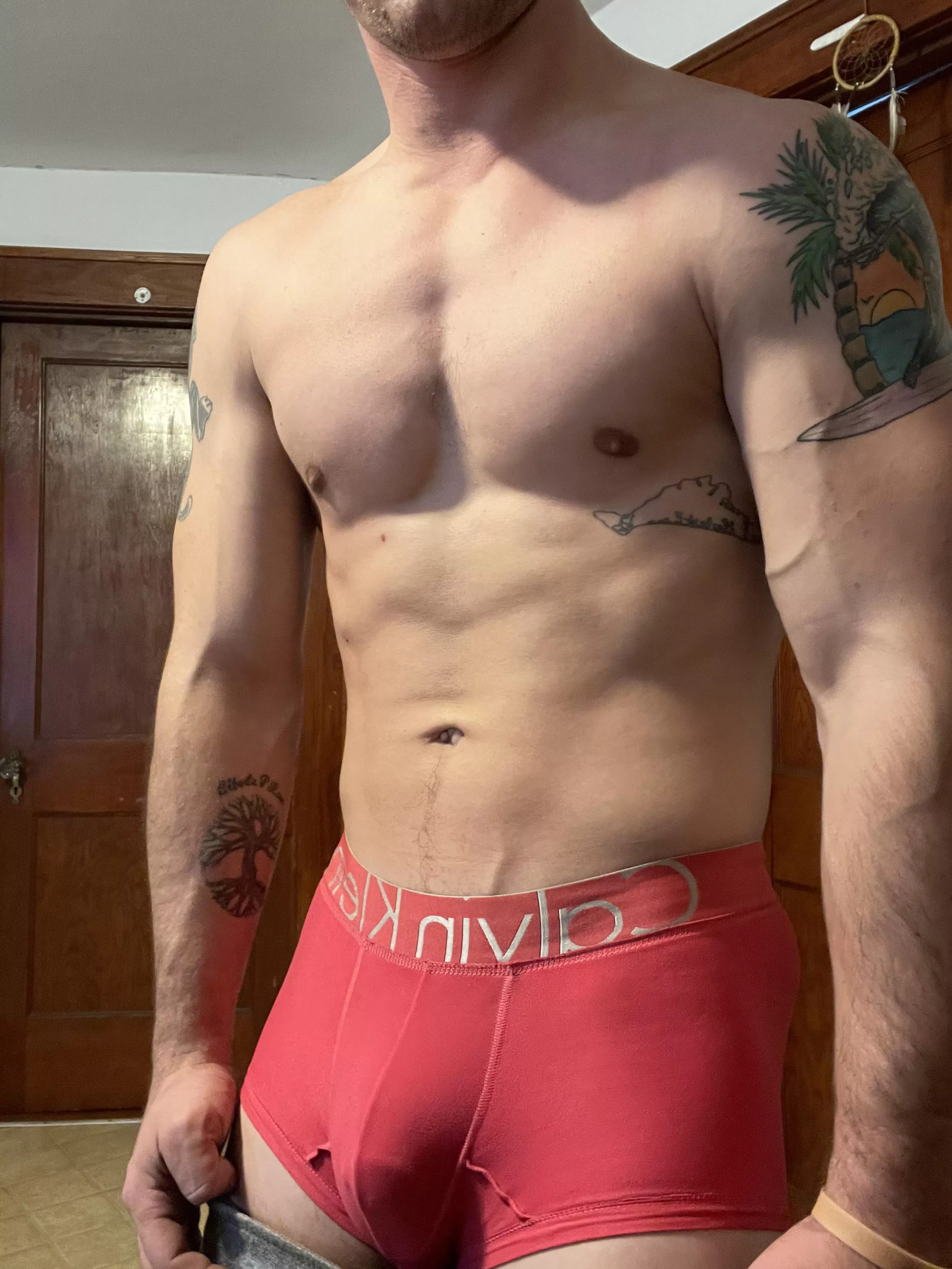 Bulging in my favorite Calvin’s
