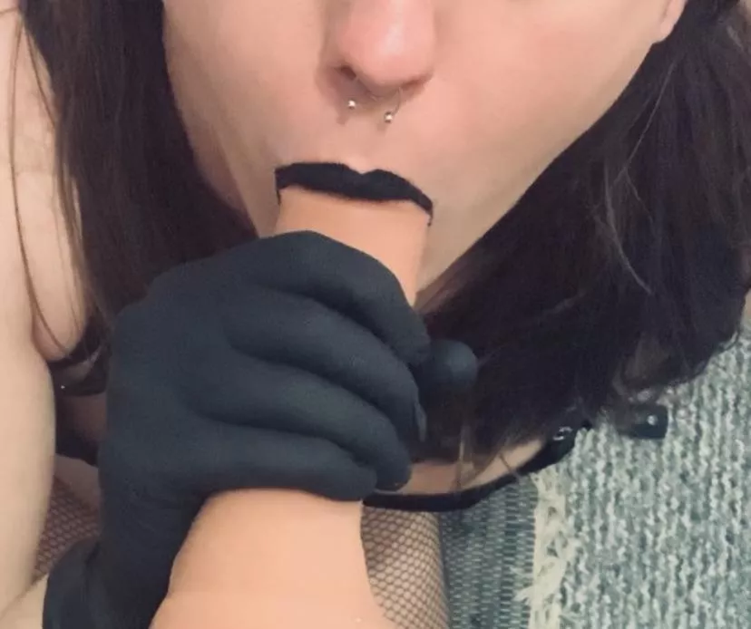 Can I keep the gloves on daddy?