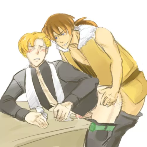 Carter and Cliff from Harvest Moon