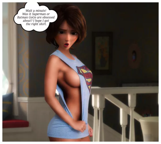 Cass being nerdy for GoGo.