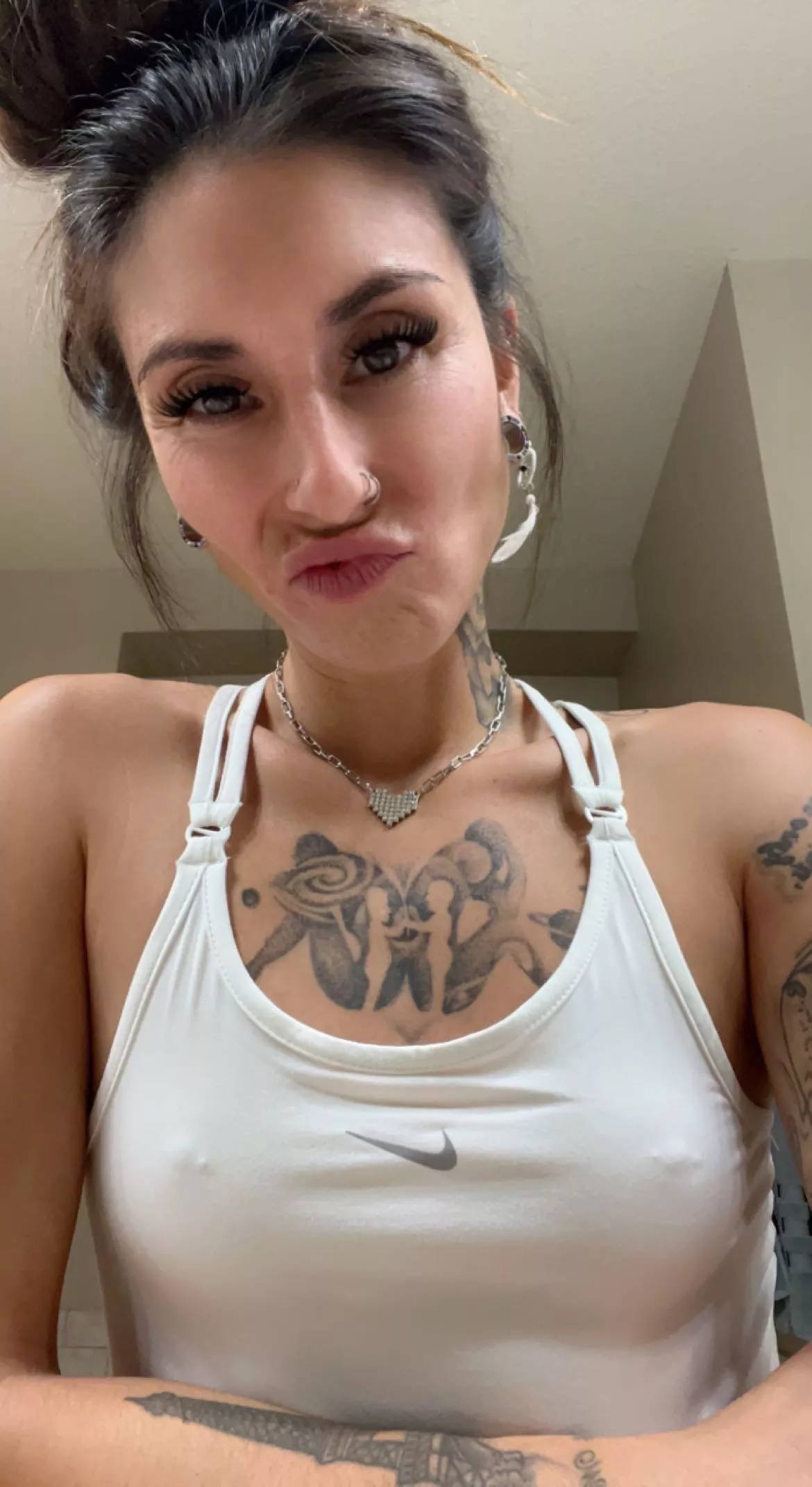 Chill night with a couple friends and tequila mules