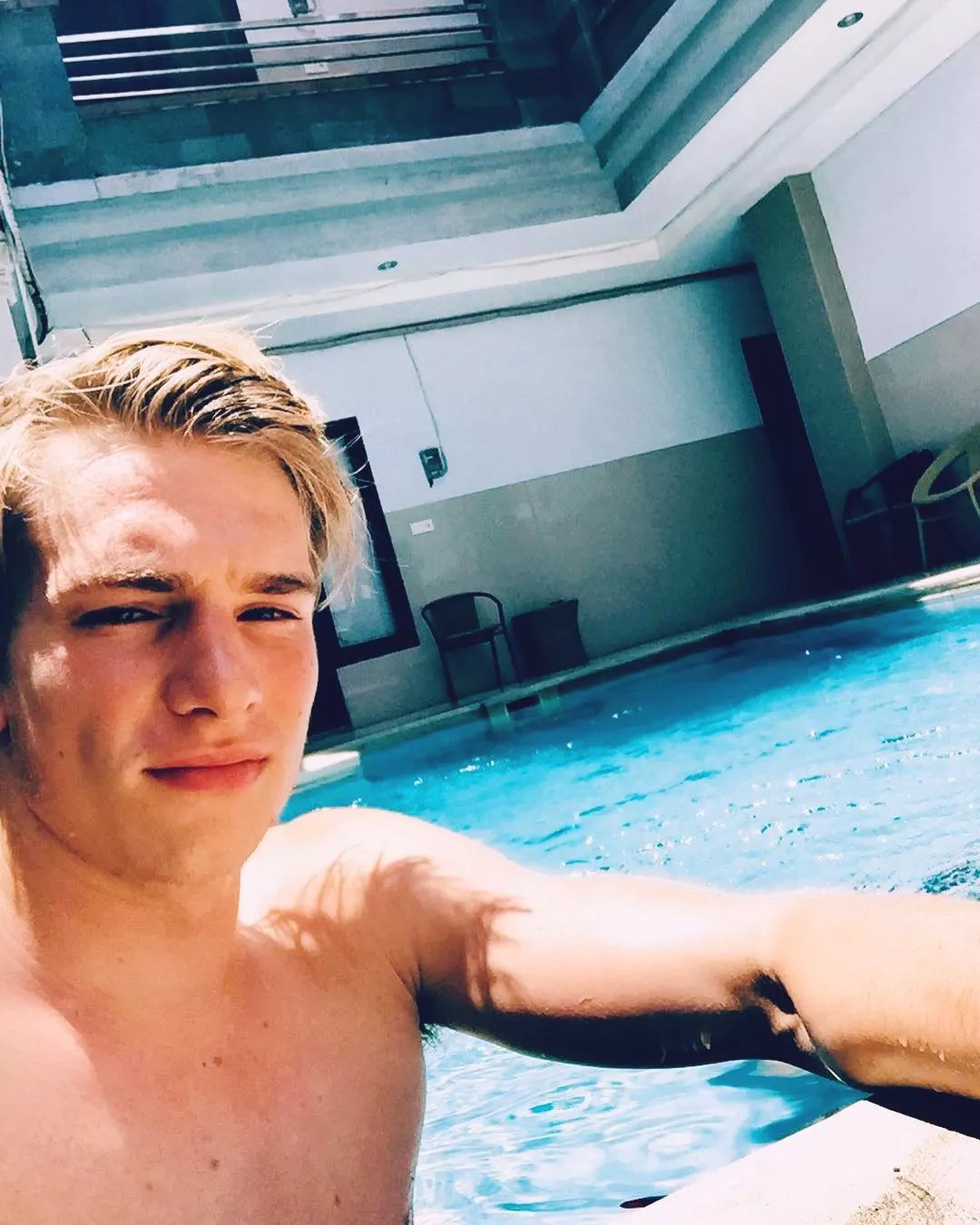 Chillin’ in the beach.