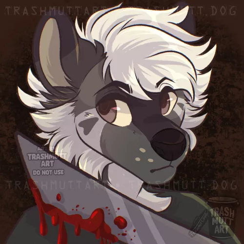 Danger Yeen 🔪 (Art by me - TrashmuttArt on Twitter)