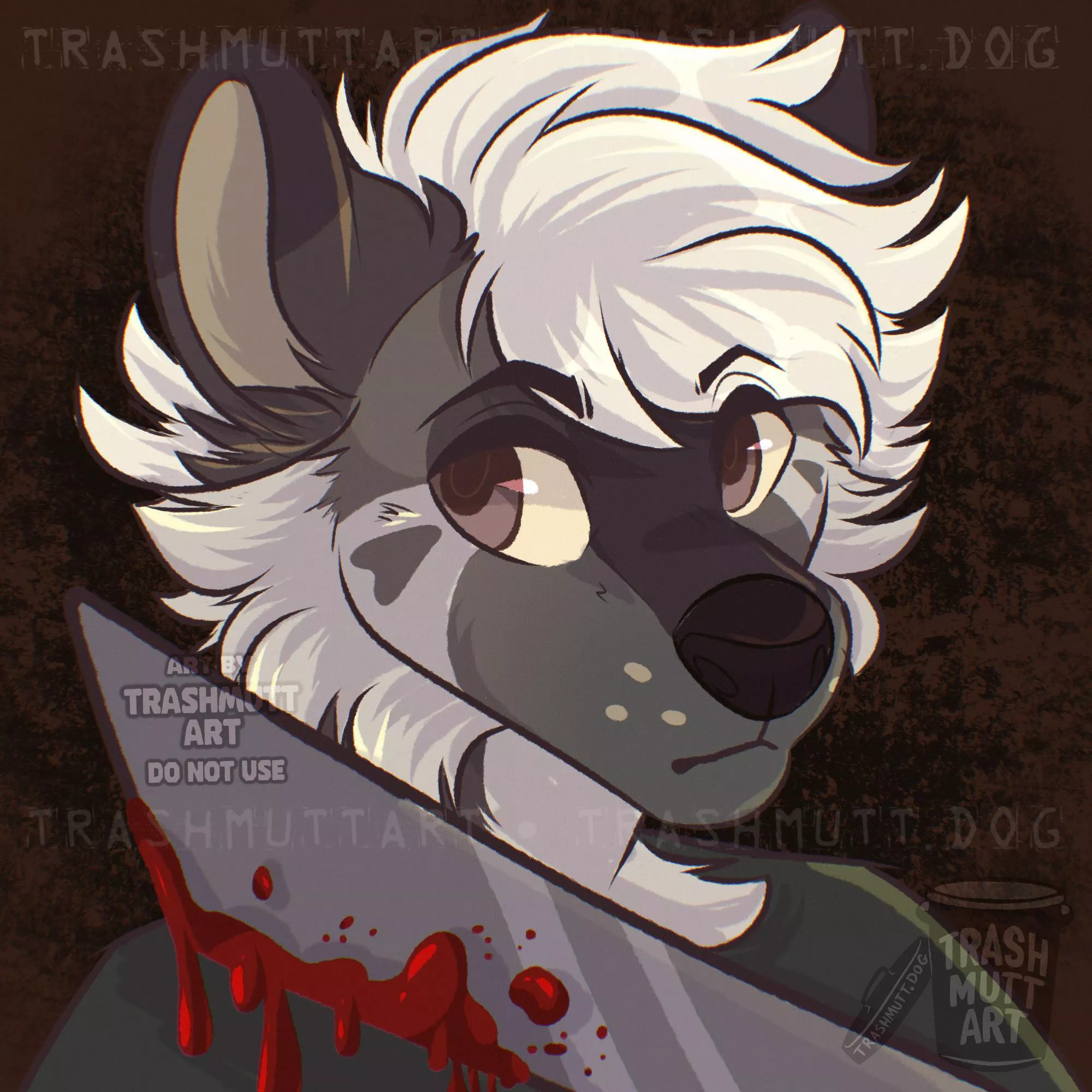 Danger Yeen 🔪 (Art by me - TrashmuttArt on Twitter)