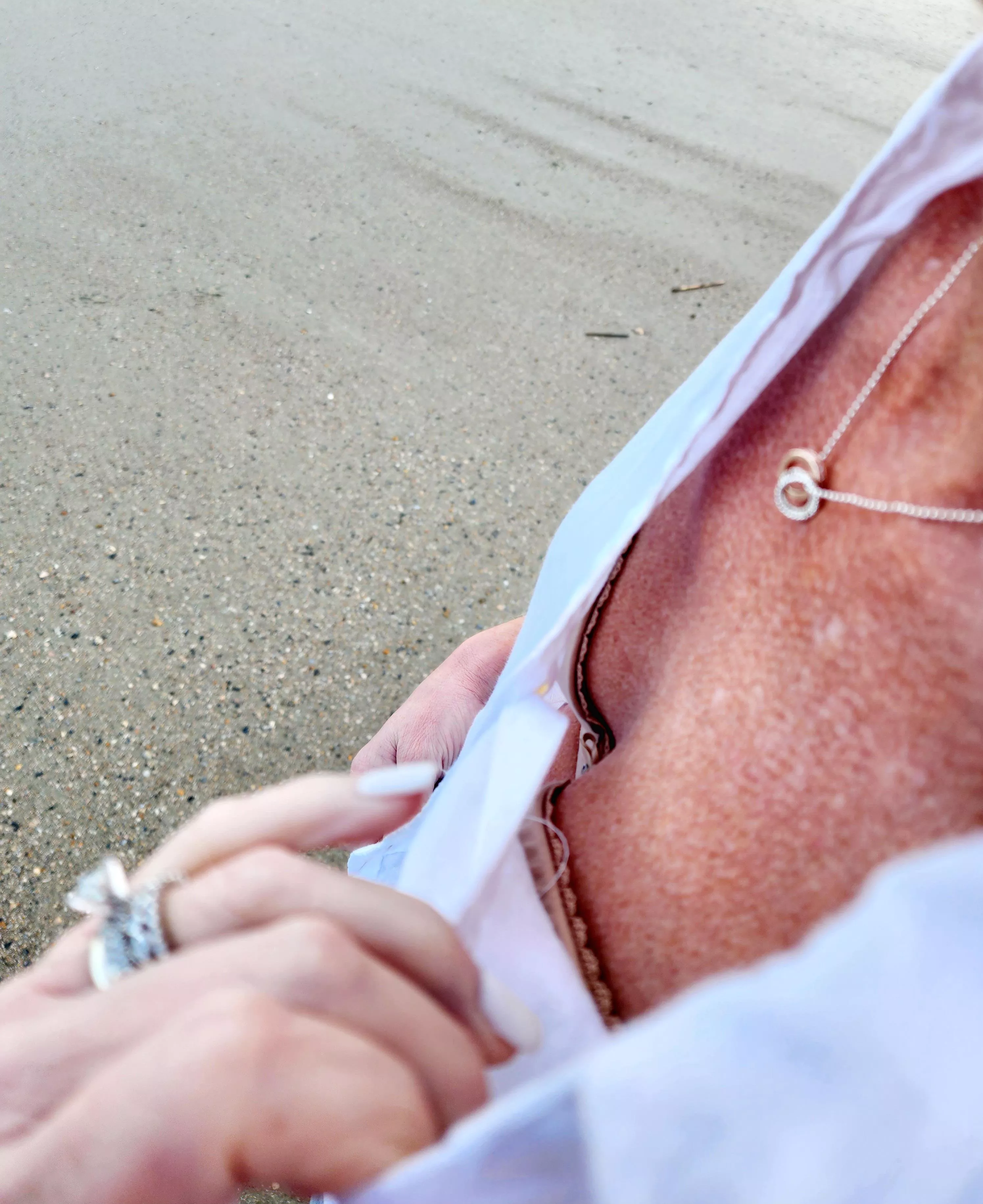 Family pictures at the beach.