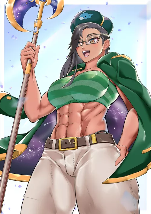 Genderbent HiddenQuasar (VTuber) [Artist: himazin29gou]