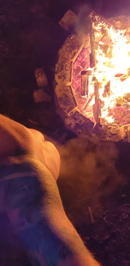 Getting those buns toasty