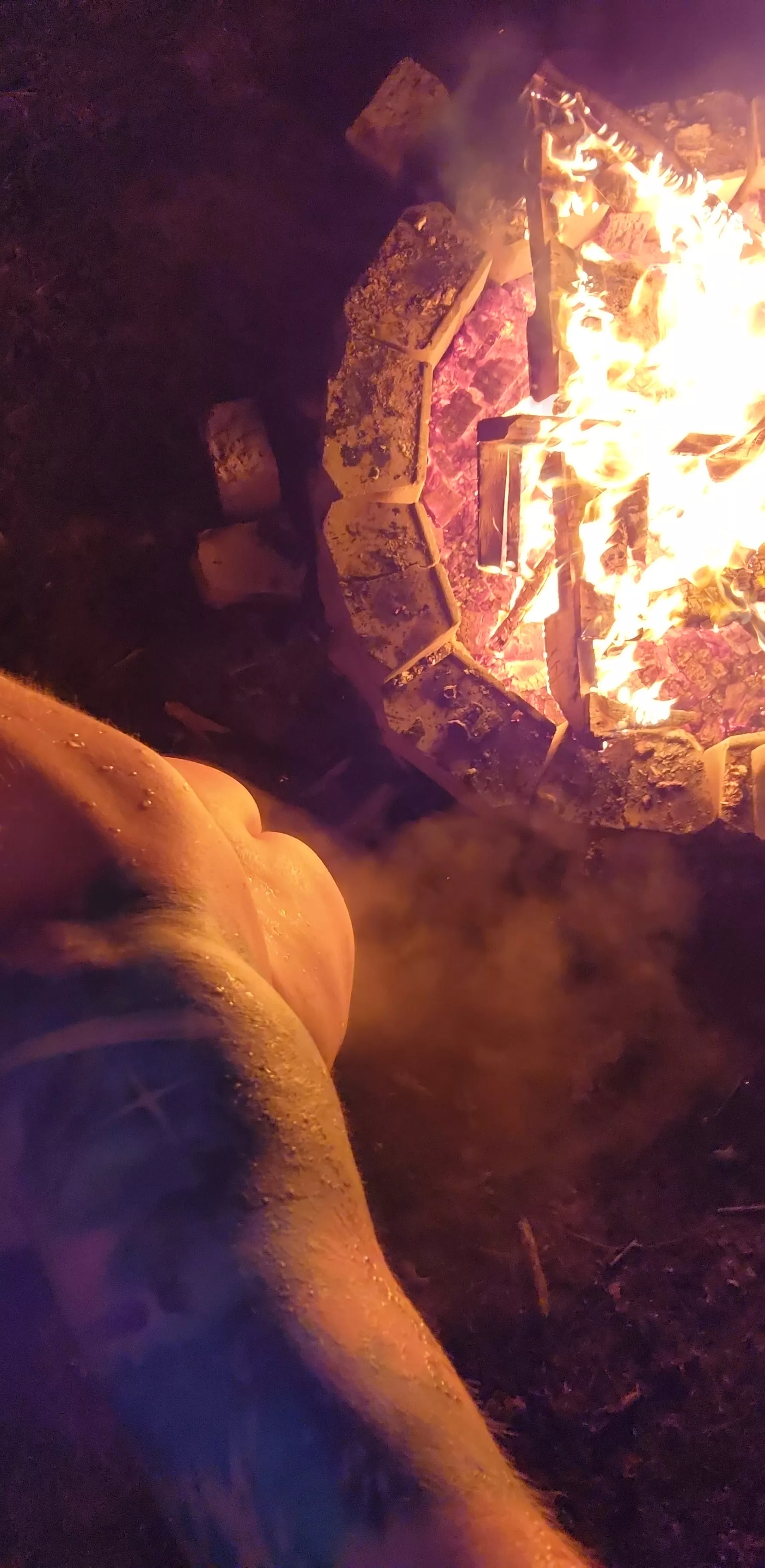 Getting those buns toasty