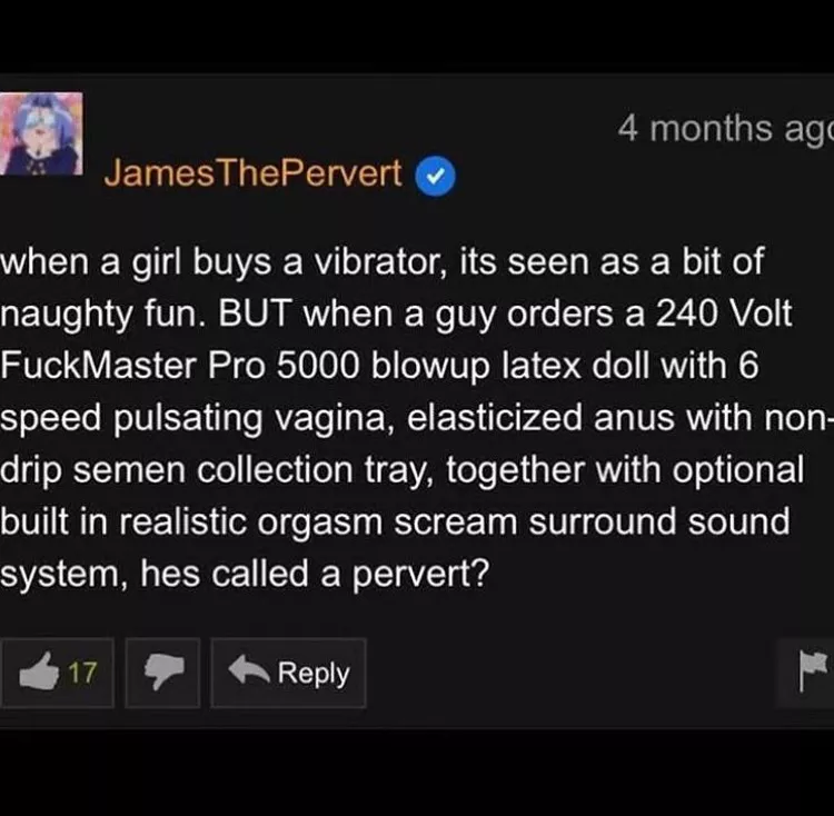 Good point, James