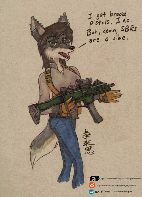 Gun Day Sunday 115! (Art By Me)