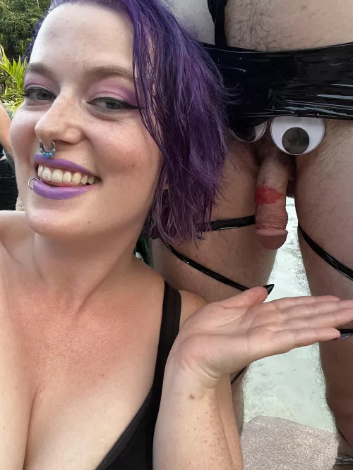 Humiliated our slave in front of 30 other dommes and this was the outcome [domme]
