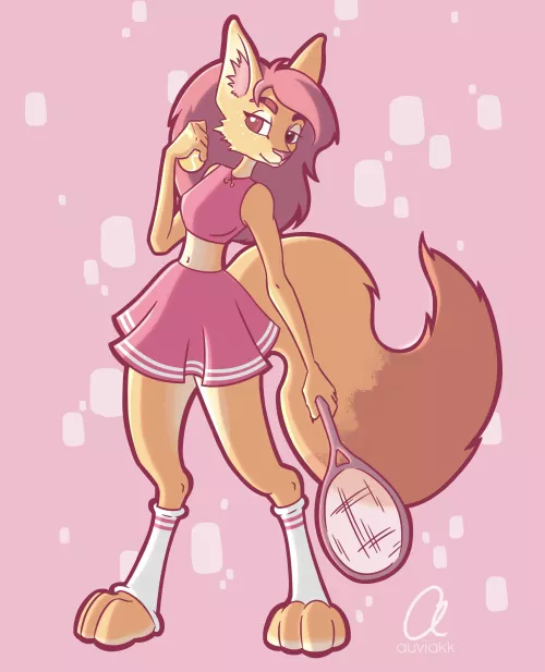 I drew my OC Ella🎾