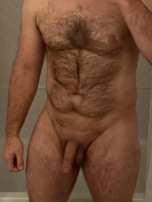 Just hopping in the shower