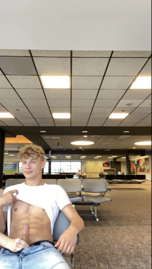 like if you’d jerk me off in the airport