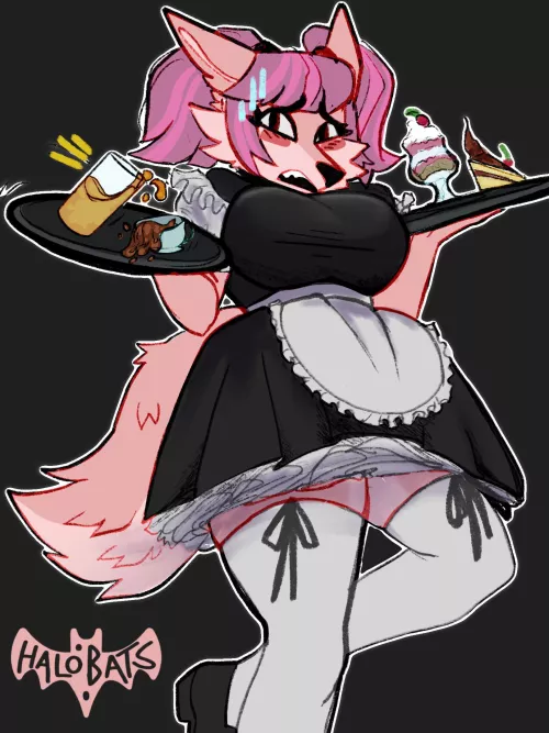 lunch rush (art by me)