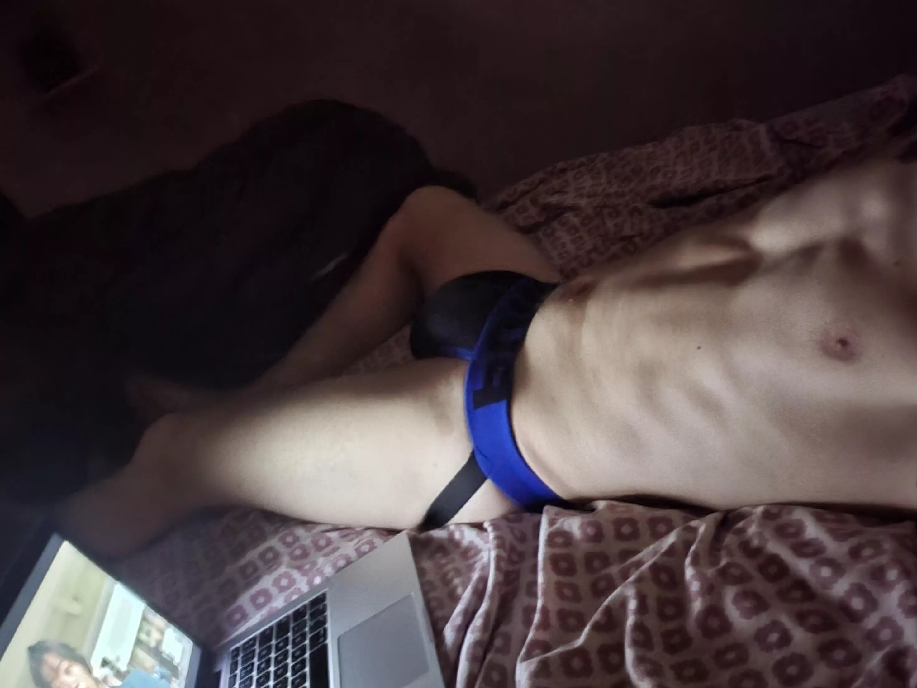 Movie night in underwear 😈