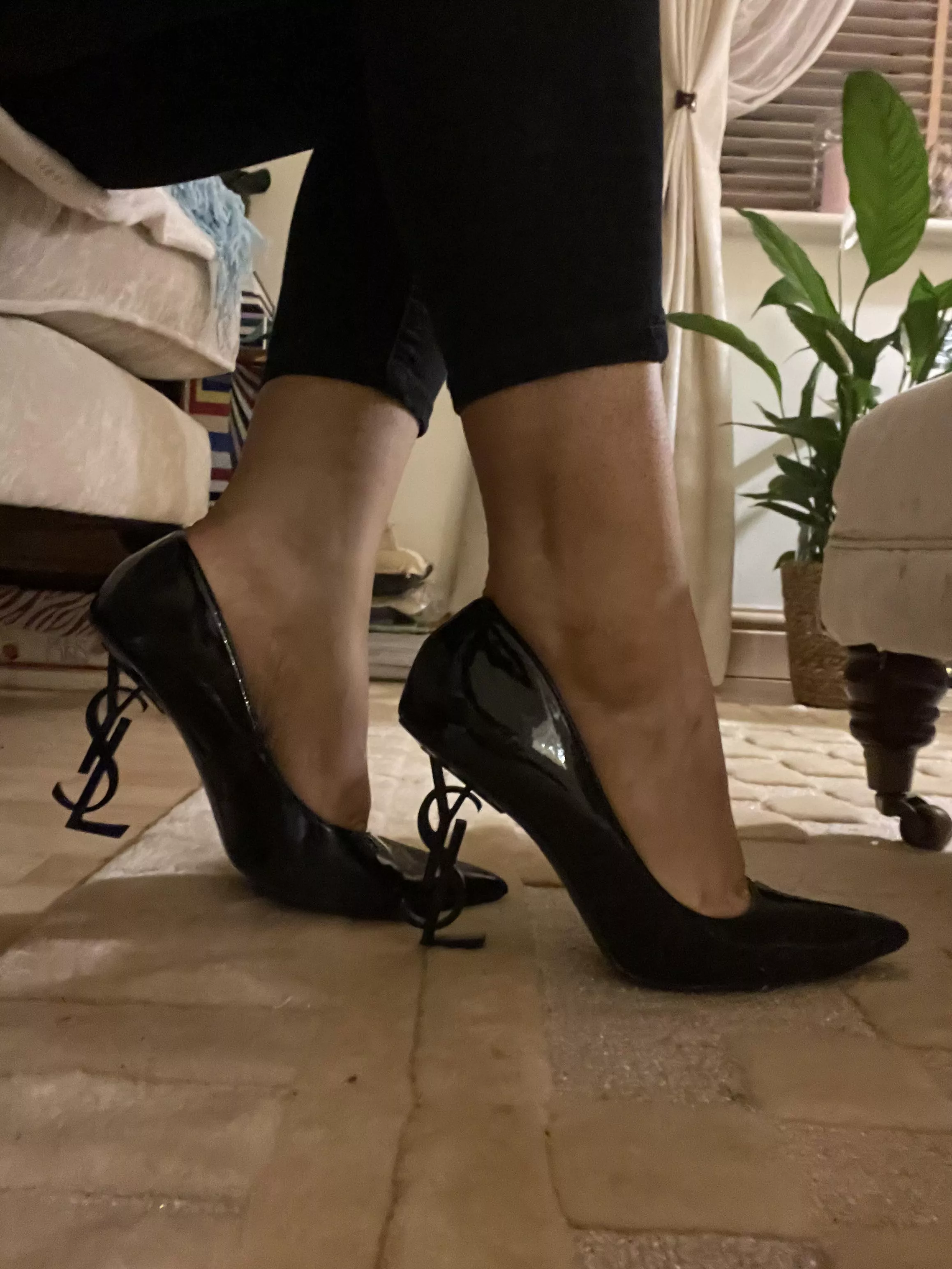 My YSL heels last night x