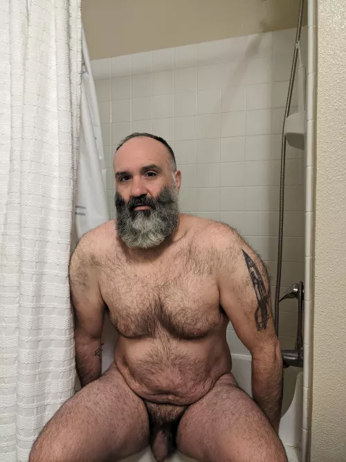 Need help in the shower. Any volunteers?