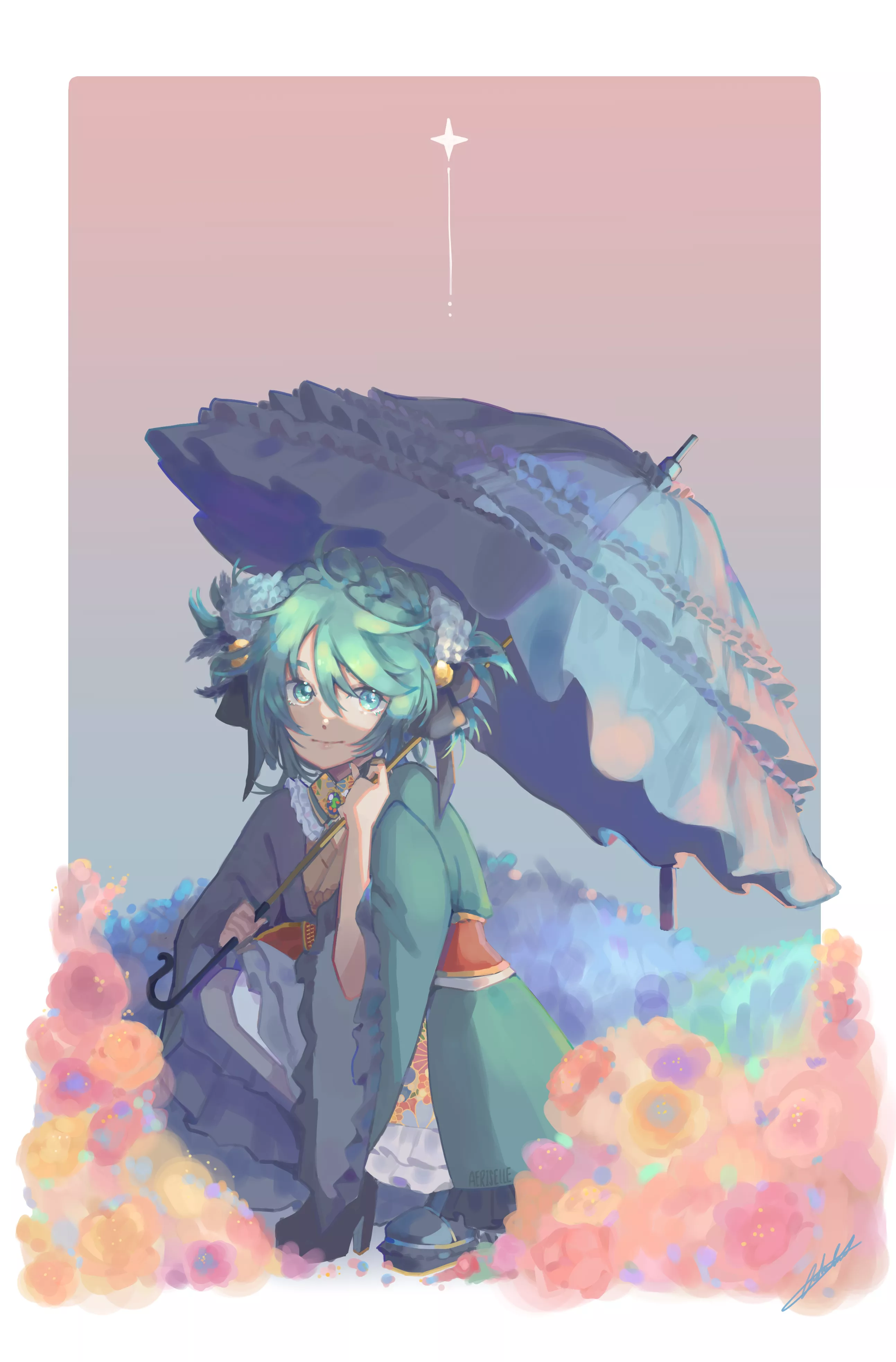 Parasols are cute, but impractical to carry around