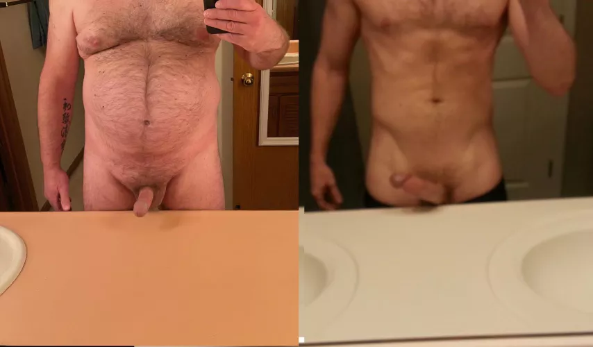 Sent my wife a comparison pic with one of her former FWBs. I’m on the left.