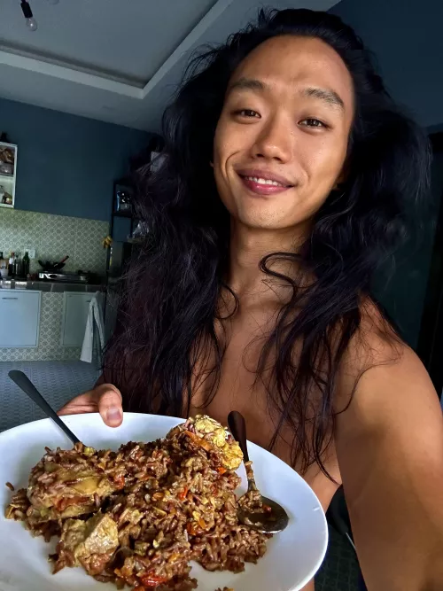 sharing my dinner with you guys! let’s eat 😉