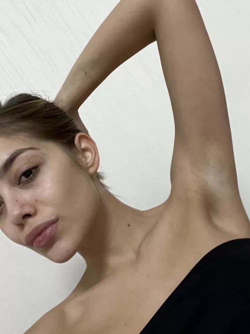 shaved and clean but you can make it dirty