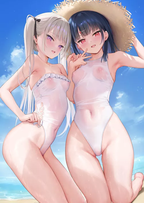 Sheer Swimsuit Cuties (Mignon ) [Original]