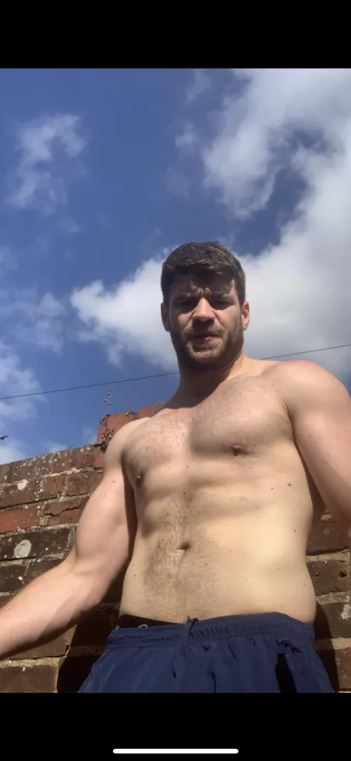 Showing off the veins 😉