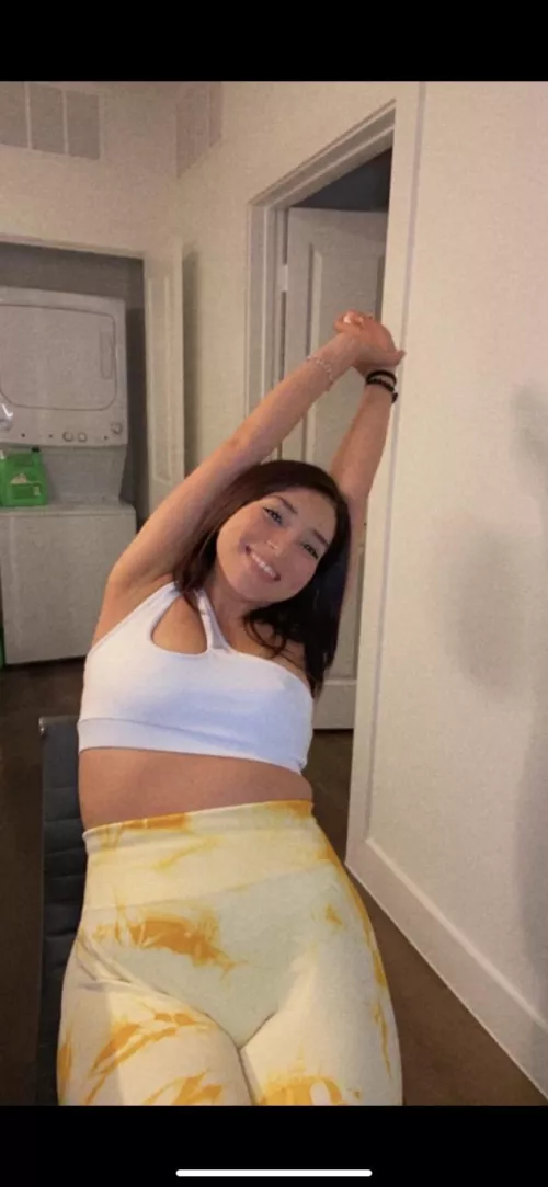 So tired in gym 💦 must to relax at night 😉