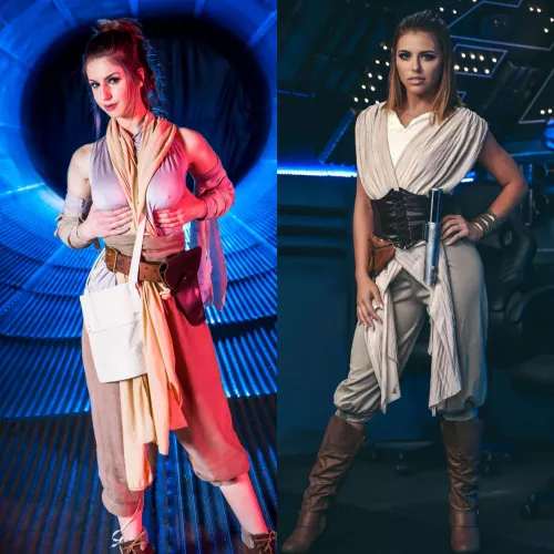 [Stella Cox] vs [Adriana Chechik]: Which Rey's version do you prefer?