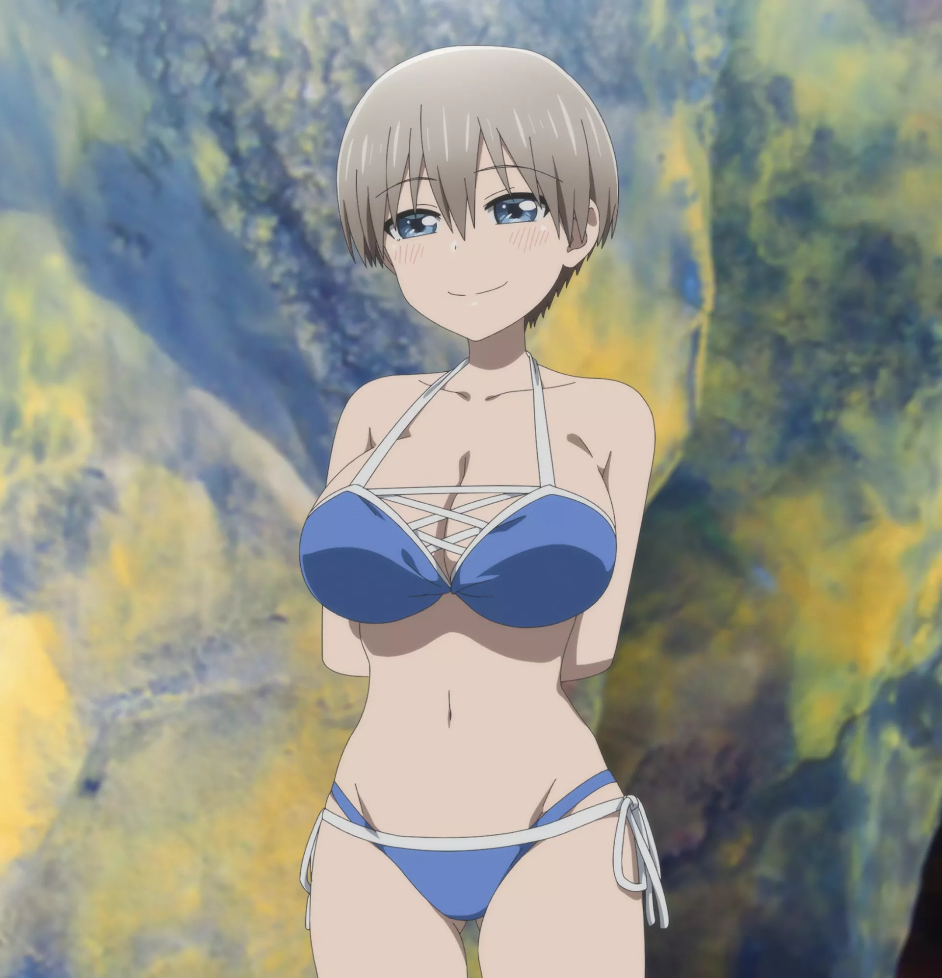 Swimsuit Hana [Uzaki-chan wa Asobitai! S2]