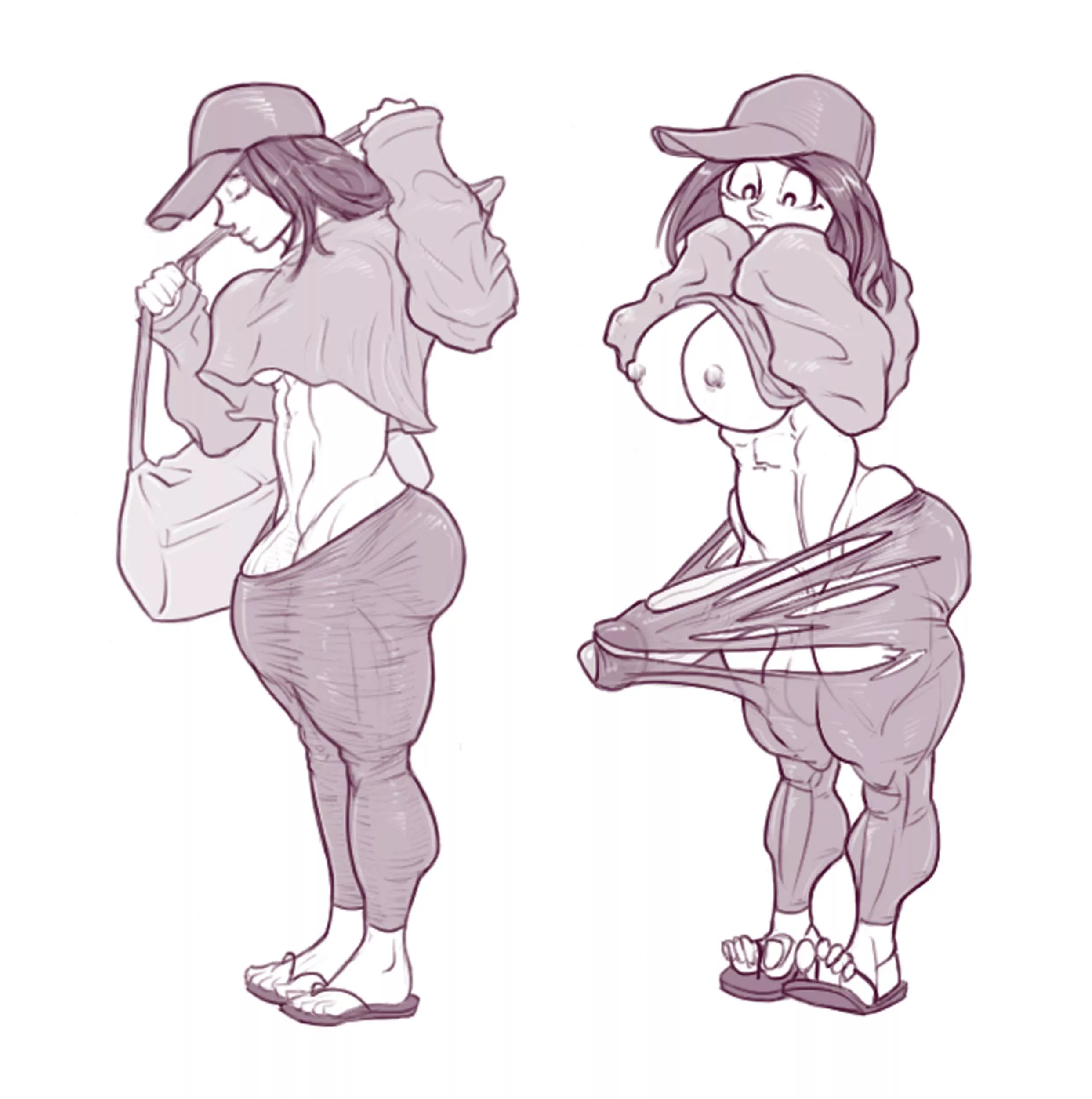 Tess tears another pair